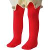 imageZando Opaque Cotton Tights for Baby Girls Infants ampamp Toddlers Cozy Winter Leggings with Cable Knit Design Size 03M to 67TA Red 06