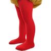 imageZando Opaque Cotton Tights for Baby Girls Infants ampamp Toddlers Cozy Winter Leggings with Cable Knit Design Size 03M to 67TA Red 06