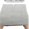 imageZando Opaque Cotton Tights for Baby Girls Infants ampamp Toddlers Cozy Winter Leggings with Cable Knit Design Size 03M to 67TC Grey 25t