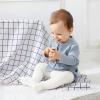 imageZando Opaque Cotton Tights for Baby Girls Infants ampamp Toddlers Cozy Winter Leggings with Cable Knit Design Size 03M to 67TC Grey 25t