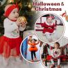 imageZando Opaque Cotton Tights for Baby Girls Infants ampamp Toddlers Cozy Winter Leggings with Cable Knit Design Size 03M to 67TChristmas Red