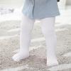 imageZando Ultra Soft Ballet Tights for Girls Footed Dance Tights Colorful Girls Leggings212T ToddlerLittle KidBig KidGirls 2 White