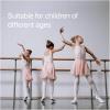 imageZando Ultra Soft Ballet Tights for Girls Footed Dance Tights Colorful Girls Leggings212T ToddlerLittle KidBig KidToddler Nude