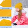 imageZando Unisex Kids Beanie Warm Soft Baby Beanie Knit Toddler Beanies for Boys Girls Winter Hat for Infant Beanie HatA04 Yellow