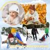 imageZando Unisex Kids Beanie Warm Soft Baby Beanie Knit Toddler Beanies for Boys Girls Winter Hat for Infant Beanie HatA04 Yellow