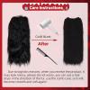 imageZando Women Y2K Fur Leg Warmers Soft Furry Leg Warmers for Women Winter Fluffy Boot Cuffs Covers Halloween Santa CostumeRose Red