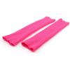 imageZando Womens Fashion Warmers Adult Junior 80s Ribbed Knitted Long Socks for Party Sports Casual SocksA Hot Pink
