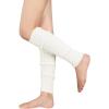 imageZando Womens Fashion Warmers Adult Junior 80s Ribbed Knitted Long Socks for Party Sports Casual SocksA White