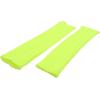 imageZando Womens Fashion Warmers Adult Junior 80s Ribbed Knitted Long Socks for Party Sports Casual SocksB Yellow