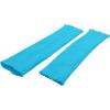 imageZando Womens Fashion Warmers Adult Junior 80s Ribbed Knitted Long Socks for Party Sports Casual SocksNeon Blue