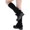 imageZando Y2k Leg Warmers for Women Leg Warmers Kawaii Legwarmers Y2k Leg Warmers 80s Halloween Customes Punk Gothic LolitaBlack B