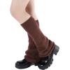 imageZando Y2k Leg Warmers for Women Leg Warmers Kawaii Legwarmers Y2k Leg Warmers 80s Halloween Customes Punk Gothic LolitaBrown B