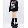imageZando Y2k Leg Warmers for Women Leg Warmers Kawaii Legwarmers Y2k Leg Warmers 80s Halloween Customes Punk Gothic LolitaSkull