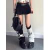 imageZando Y2k Leg Warmers for Women Leg Warmers Kawaii Legwarmers Y2k Leg Warmers 80s Halloween Customes Punk Gothic LolitaSkull