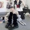 imageZando Y2k Leg Warmers for Women Leg Warmers Y2k Leg Warmers 80s Kawaii Leg Warmers Cute Leg Warmers Goth AccessoriesBlack