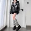 imageZando Y2k Leg Warmers for Women Leg Warmers Y2k Leg Warmers 80s Kawaii Leg Warmers Cute Leg Warmers Goth AccessoriesGray