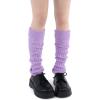 imageZando Y2k Leg Warmers for Women Leg Warmers Y2k Leg Warmers 80s Kawaii Leg Warmers Cute Leg Warmers Goth AccessoriesPurple