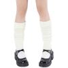 imageZando Y2k Leg Warmers for Women Leg Warmers Y2k Leg Warmers 80s Kawaii Leg Warmers Cute Leg Warmers Goth AccessoriesWhite