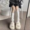 imageZando Y2k Leg Warmers for Women Leg Warmers Y2k Leg Warmers 80s Kawaii Leg Warmers Cute Leg Warmers Goth AccessoriesWhite