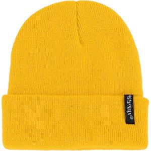 imageZando Unisex Kids Beanie Warm Soft Baby Beanie Knit Toddler Beanies for Boys Girls Winter Hat for Infant Beanie HatA04 Yellow
