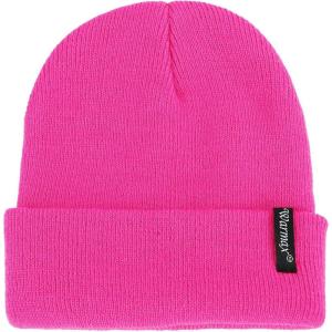 imageZando Unisex Kids Beanie Warm Soft Baby Beanie Knit Toddler Beanies for Boys Girls Winter Hat for Infant Beanie HatHot Pink