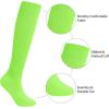 imageZando Slouch Socks Women Scrunch Socks Heavy Soft Extra Long Winter Socks Knee High Knit Boot Socks 80s 90s SocksGreen