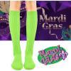 imageZando Slouch Socks Women Scrunch Socks Heavy Soft Extra Long Winter Socks Knee High Knit Boot Socks 80s 90s SocksGreen