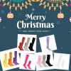 imageZando Slouch Socks Women Scrunch Socks Heavy Soft Extra Long Winter Socks Knee High Knit Boot Socks 80s 90s SocksGrey