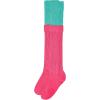 imageZando Slouch Socks Women Scrunch Socks Heavy Soft Extra Long Winter Socks Knee High Knit Boot Socks 80s 90s SocksLake Bluerose Red