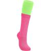 imageZando Slouch Socks Women Scrunch Socks Heavy Soft Extra Long Winter Socks Knee High Knit Boot Socks 80s 90s SocksNeon Greenrose Red