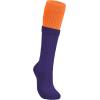 imageZando Slouch Socks Women Scrunch Socks Heavy Soft Extra Long Winter Socks Knee High Knit Boot Socks 80s 90s SocksOrangepurple