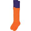 imageZando Slouch Socks Women Scrunch Socks Heavy Soft Extra Long Winter Socks Knee High Knit Boot Socks 80s 90s SocksPurpleorange