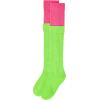 imageZando Slouch Socks Women Scrunch Socks Heavy Soft Extra Long Winter Socks Knee High Knit Boot Socks 80s 90s SocksRose Redneon Green