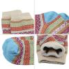 imageZando Womens Wool Socks Winter Athletic Socks Crew Sock Warm Hiking Merino Wool Socks Soft Thick Mid CalfCurve