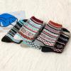 imageZando Womens Wool Socks Winter Athletic Socks Crew Sock Warm Hiking Merino Wool Socks Soft Thick Mid CalfDiamond