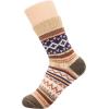 imageZando Womens Wool Socks Winter Athletic Socks Crew Sock Warm Hiking Merino Wool Socks Soft Thick Mid CalfRhomb