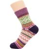 imageZando Womens Wool Socks Winter Athletic Socks Crew Sock Warm Hiking Merino Wool Socks Soft Thick Mid CalfRhomb