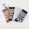 imageZando Womens Wool Socks Winter Athletic Socks Crew Sock Warm Hiking Merino Wool Socks Soft Thick Mid CalfVintage Deer