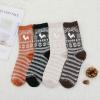 imageZando Womens Wool Socks Winter Athletic Socks Crew Sock Warm Hiking Merino Wool Socks Soft Thick Mid CalfVintage Squirrel