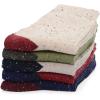 imageZando Womens Wool Socks Winter Athletic Socks Crew Sock Warm Hiking Merino Wool Socks Soft Thick Mid CalfX Spots