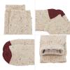 imageZando Womens Wool Socks Winter Athletic Socks Crew Sock Warm Hiking Merino Wool Socks Soft Thick Mid CalfX Spots