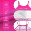 imageZando High Neck One Piece Swimsuit Women Tummy Control Swim Suits for Women Sexy High Cut Bathing Suit Slimming SwimwearHot Pink