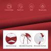 imageZando Ribbed One Piece Swimsuit Women Tummy Control Swim Suits for Women Sexy Tie Side High Cut Bathing Suit SwimwearRed
