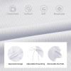 imageZando Ribbed One Piece Swimsuit Women Tummy Control Swim Suits for Women Sexy Tie Side High Cut Bathing Suit SwimwearWhite