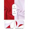 imageZando Womens One Piece Swimsuit UShaped Bathing Suit for Women Adjustable Strap Swimsuit Sports Bathing Suits High CutRed  White