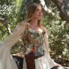 imageZando Renaissance Costume Women Pirate Medieval Viking Corsets Top Vintage Costume Steampunk Gothic Tank TopGreen Renaissance Floral