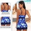 imageZando Womens Swimsuits 2 Piece 2025 Tankini Bathing Suits Swim Suits for Women Swimwear Bathing Suit Top with BoyshortsA01 Starry Blue