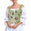 Green Floral Butterfly